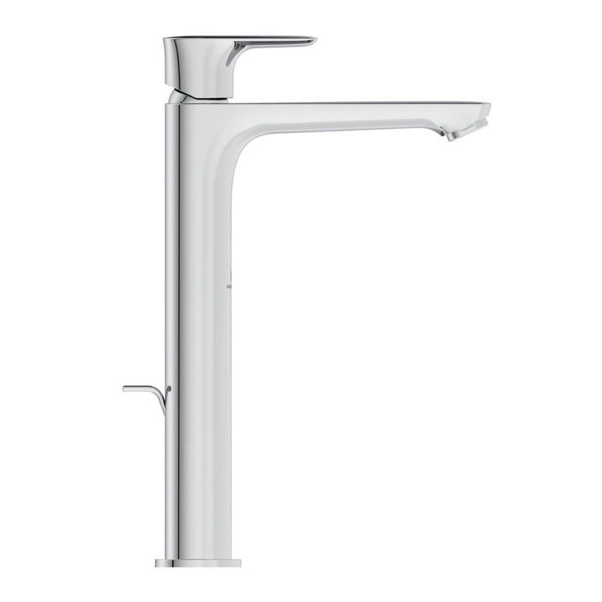 Immagine di Ideal Standard CONNECT AIR miscelatore monocomando da appoggio su piano, con asta di comando e scarico piletta, finitura cromo A7025AA