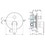 Immagine di Ideal Standard CONNET AIR miscelatore ad incasso per vasca/doccia, finitura cromo A7037AA