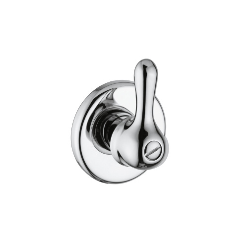 Immagine di Bellosta ROMINA deviatore ad incasso, 2 uscite, senza corpo incasso, finitura cromo 01-0303/2/1/E