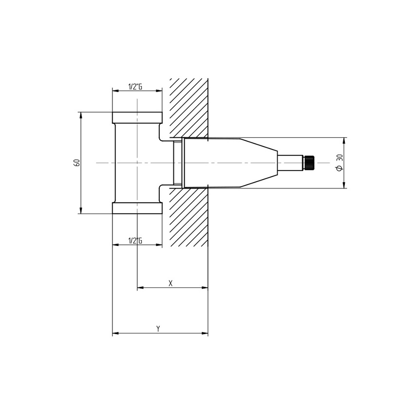 Immagine di Bellosta Parte incasso per rubinetto d'arresto 1/2” DX 034034