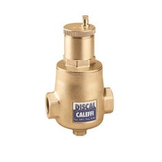 Immagine di Caleffi DISCAL® disaeratore, attacchi filettati femmina, con scarico 3/4” 551005