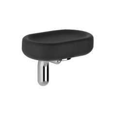 Immagine di Gessi GOCCIA ACCESSORI portasapone in Gres, a parete, colore nero 38002#031