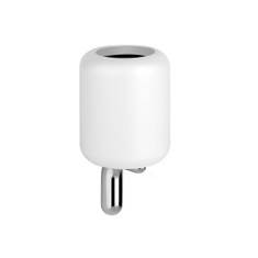 Immagine di Gessi GOCCIA ACCESSORI bicchiere in Gres, a parete, colore bianco 38007#031