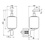Immagine di Gessi GOCCIA ACCESSORI dispenser sapone in Gres, a parete, colore bianco 38013#031