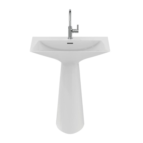 Immagine di Ideal Standard TIPO-Z lavabo freestanding, monoforo, con troppopieno, colore bianco finitura lucido T442501
