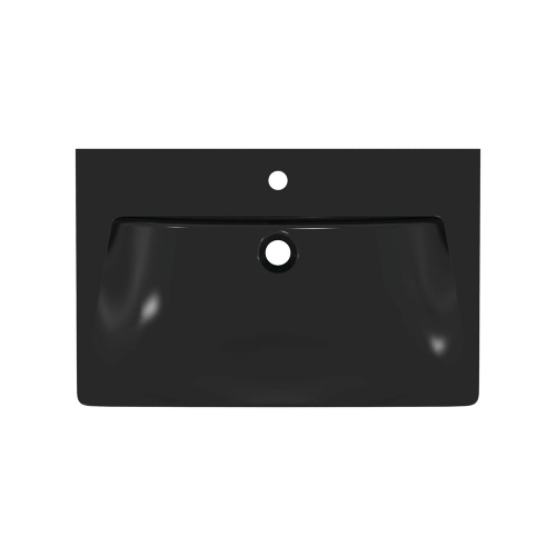 Immagine di Ideal Standard TIPO-Z lavabo freestanding, monoforo, con troppopieno, colore nero finitura lucido T4425V2