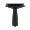 Immagine di Ideal Standard TIPO-Z lavabo freestanding, monoforo, con troppopieno, colore nero finitura lucido T4425V2