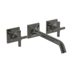 Immagine di Ideal Standard JOY NEO miscelatore a due leve per installazione a parete, con maniglia a croce, finitura magnetic grey BD153A5