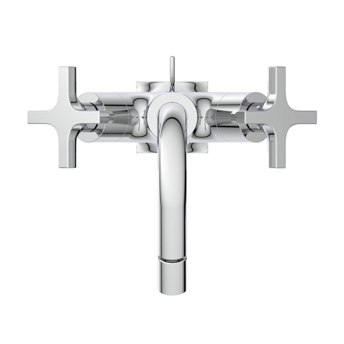 Immagine di Ideal Standard JOY NEO miscelatore bidet a due leve, con maniglia a croce, finitura cromo BD157AA