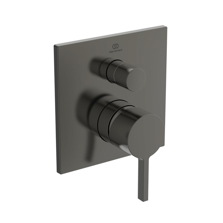 Ideal Standard JOY NEO miscelatore per vasca o doccia, ad incasso, senza corpo incasso, finitura magnetic grey BD447A5