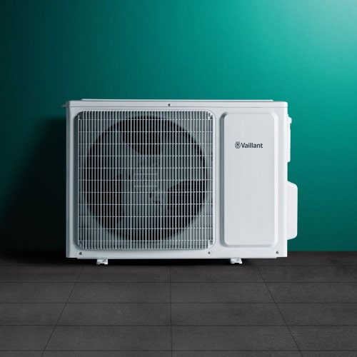 Immagine di Vaillant climaVAIR premium Climatizzatore a parete monosplit inverter Wi-Fi | unità esterna 3.5 kW unità interna 12000 BTU VAIH 1-035 WN