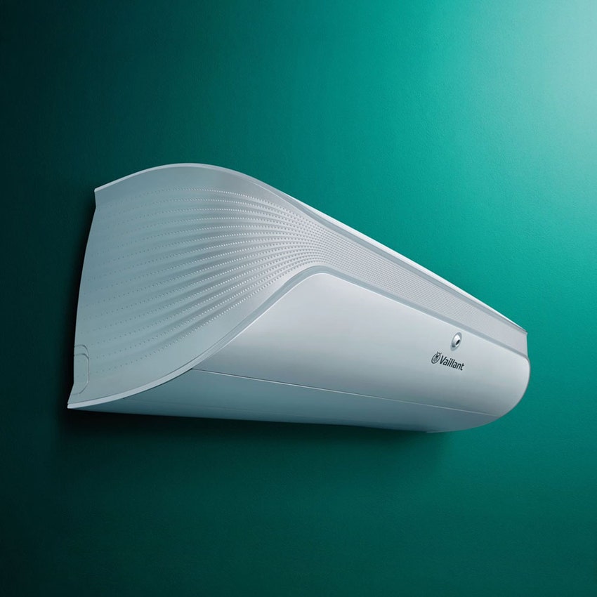 Immagine di Vaillant climaVAIR premium Climatizzatore a parete monosplit inverter Wi-Fi | unità esterna 3.5 kW unità interna 12000 BTU VAIH 1-035 WN