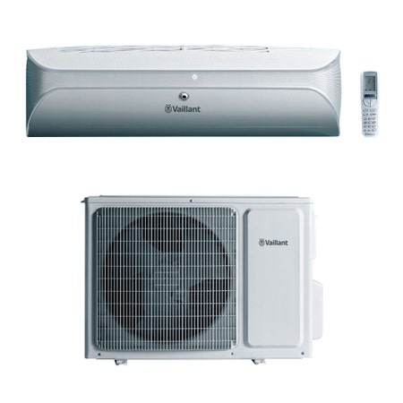 Immagine di Vaillant climaVAIR premium Climatizzatore a parete monosplit inverter Wi-Fi | unità esterna 2.7 kW unità interna 9000 BTU VAIH 1-025 WN