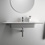 Immagine di Ideal Standard I.LIFE A set con mobile sottolavabo L.100 cm, 2 cassetti, colo bianco finitura opaco e lavabo L.84 cm con foro rubinetteria e troppopieno, colore bianco finitura opaco T5257DU+T462101