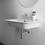 Immagine di Ideal Standard I.LIFE A lavabo top L.84 cm, monoforo, con troppopieno, colore bianco finitura lucido T462001