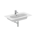 Immagine di Ideal Standard I.LIFE A lavabo top L.64 cm, monoforo, con troppopieno, colore bianco finitura lucido T461901