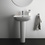 Immagine di Ideal Standard I.LIFE A lavabo sospeso o da appoggio L.65 cm, monoforo, con troppopieno, colore bianco finitura lucido T451001