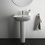 Immagine di Ideal Standard I.LIFE A lavabo sospeso o da appoggio L.60 cm, monoforo, con troppopieno, colore bianco finitura lucido T451101
