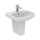Ideal Standard I.LIFE A lavabo sospeso o da appoggio L.50 cm, monoforo, con troppopieno, colore bianco finitura lucido T451301