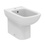 Immagine di Ideal Standard I.LIFE A bidet a terra, monoforo, per installazione a filo parete, con troppopieno, colore bianco finitura lucido T452601