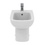 Immagine di Ideal Standard I.LIFE A bidet a terra, monoforo, per installazione a filo parete, con troppopieno, colore bianco finitura lucido T452601