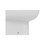 Immagine di Ideal Standard I.LIFE A set sanitari a pavimento, vaso RimLS+ a filo parete, sedile senza discesa rallentata, bidet monoforo con troppopieno a filo parete, colore bianco finitura lucido T452501-T452601-T453001