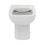 Immagine di Ideal Standard I.LIFE A set sanitari a pavimento, vaso RimLS+ a filo parete, sedile senza discesa rallentata, bidet monoforo con troppopieno a filo parete, colore bianco finitura lucido T452501-T452601-T453001