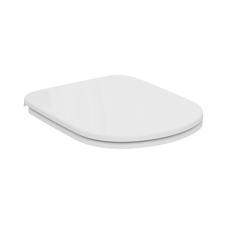 Ideal Standard I.LIFE A sedile per vasi a terra staccati da parete, cerniera in metallo, senza discesa rallentata, colore bianco finitura lucido T467801