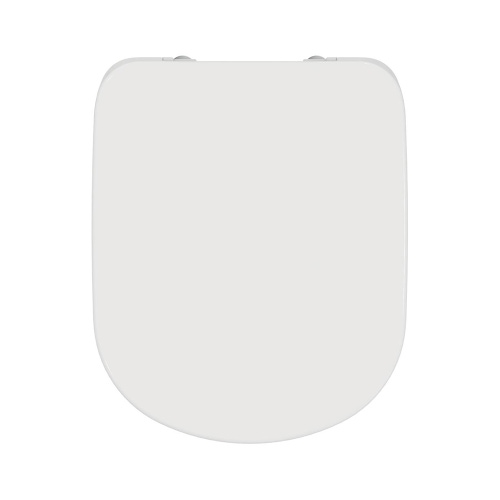 Immagine di Ideal Standard I.LIFE A sedile per vasi a terra staccati da parete, cerniera in metallo, senza discesa rallentata, colore bianco finitura lucido T467801