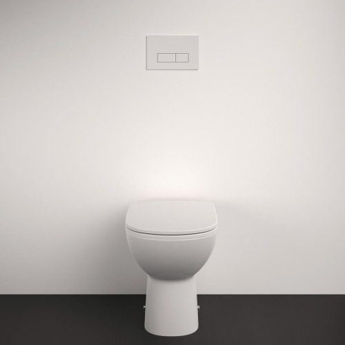 Immagine di Ideal Standard I.LIFE A vaso a terra, scarico a parete a P, senza sedile, colore bianco finitura lucido T467301