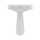 Ideal Standard TIPO-Z lavabo freestanding, monoforo, con troppopieno, colore bianco finitura lucido T442501