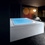 Immagine di Treesse GHOST FUSION ACTIVE 230 minipiscina da interno rettangolare L.230 H.67 P.200 cm, con idromassaggio Ghost System e comando touch V865LI