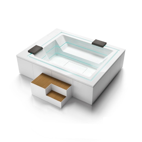 Immagine di Treesse STEP BOX 115 gradini di accesso per minipiscina STEPBB115