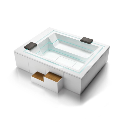 Immagine di Treesse STEP BOX 120 gradini di accesso per minipiscina STEPBB120