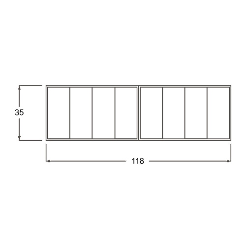 Immagine di Treesse STEP BOX 120 gradini di accesso per minipiscina STEPBB120