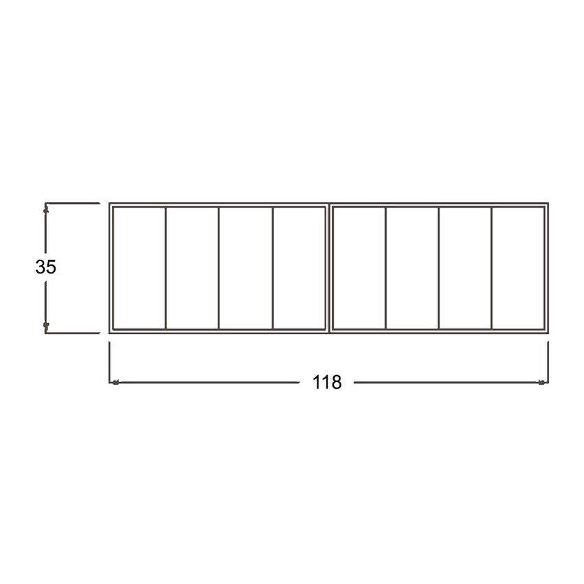 Immagine di Treesse STEP BOX 120 gradini di accesso per minipiscina STEPBB120