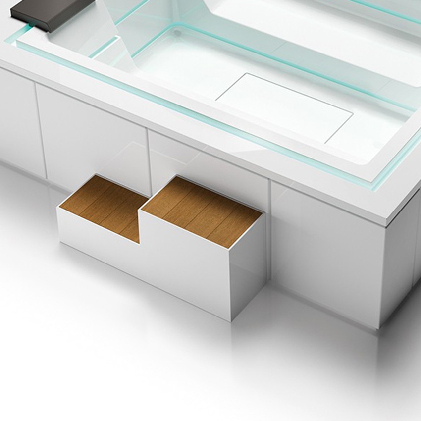 Immagine di Treesse STEP BOX 120 gradini di accesso per minipiscina STEPBB120