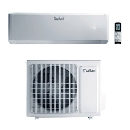 Immagine di Vaillant climaVAIR exclusive Climatizzatore a parete monosplit inverter | unità esterna 7 kW unità interna 24000 BTU VAI 5-065 WN