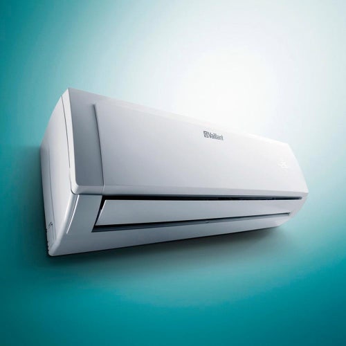 Immagine di Vaillant climaVAIR plus R32 Climatizzatore a parete monosplit inverter, bianco | unità esterna 2.6 kW unità interna 9000 BTU VAI 8-025 WN