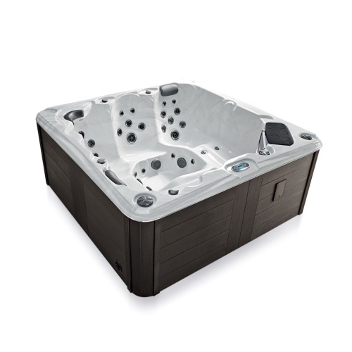 Immagine di Treesse STANDARD SPA MYKONOS minipiscina idromassaggio quadrata L.211 H.86 cm, con impianto digitale PMYK01BP