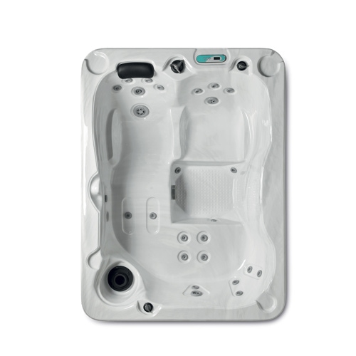 Immagine di Treesse STANDARD SPA MINORCA minipiscina idromassaggio rettangolare L.200 P.150 H.74 cm, con impianto digitale PPRO01BP