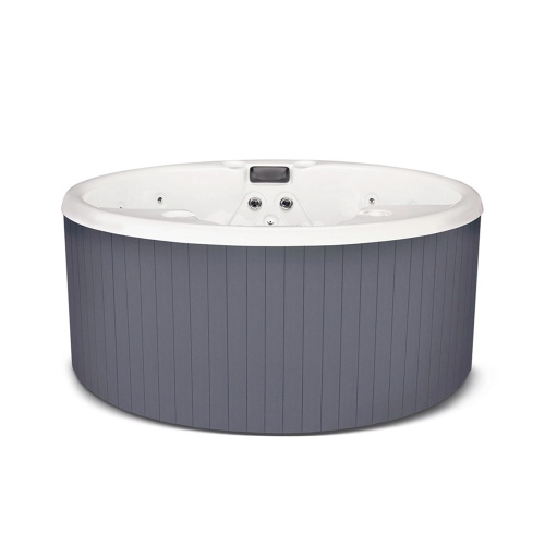 Immagine di Treesse STANDARD SPA MALÈ minipiscina idromassaggio rotonda Ø 210 H.95 cm, con impianto digitale PMAL01BP