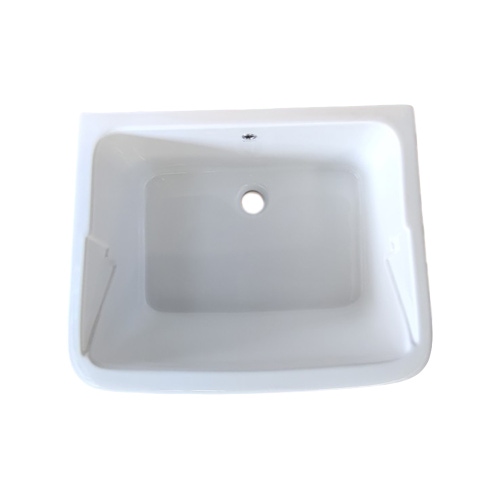 Immagine di Geberit PUBLICA ISEO lavatoi polivalenti 75 cm con troppopieno, colore bianco finitura lucido 500.909.00.1