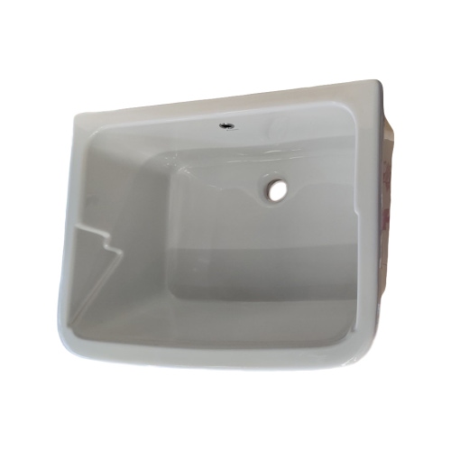 Immagine di Geberit PUBLICA ISEO lavatoi polivalenti 75 cm con troppopieno, colore bianco finitura lucido 500.909.00.1