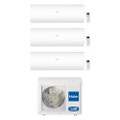 Immagine di Haier PEARL R32 Climatizzatore a parete trial split inverter Wi-Fi bianco | unità esterna 5.5 kW unità interne 7000+7000+7000 BTU 3U55S2SR5FA+AS[20|20|20]PBAHRA