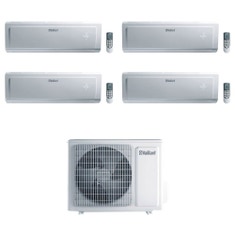 Immagine di Vaillant climaVAIR plus R32 Climatizzatore a parete quadri split inverter bianco | unità esterna 10.26 kW unità interne 7000+7000+9000+9000 BTU VAF 8-080 W4NO+VAI 8-0[20|20|25|25] WNI