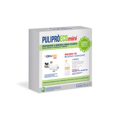 Immagine di Foridra PULIPRÒ ECO MINI pacchetto composto da 1 bottiglia da 1 kg IDRATERM 130+1 IDRAMAG MINI orizzontale o verticale con valvola per impianto da 100 l PULIPECB