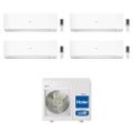 Immagine di Haier EXPERT R32 Climatizzatore a parete quadri split inverter Wi-Fi bianco | unità esterna 7.5 kW unità interne 7000+9000+12000+18000 BTU 4U75S2SR5FA+AS[20|25|35|50]XCAHRA