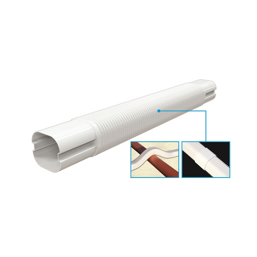 Immagine di Tecnosystemi manicotto flessibile Excellens MF 100-EXC New Line, colore bianco N11124505