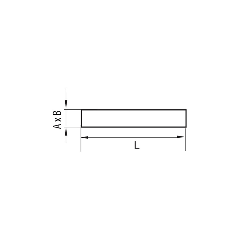 TUBO PER CAPPA RETTANGOLARE 120 X 60 TECNOSYSTEMI DA 150 CM